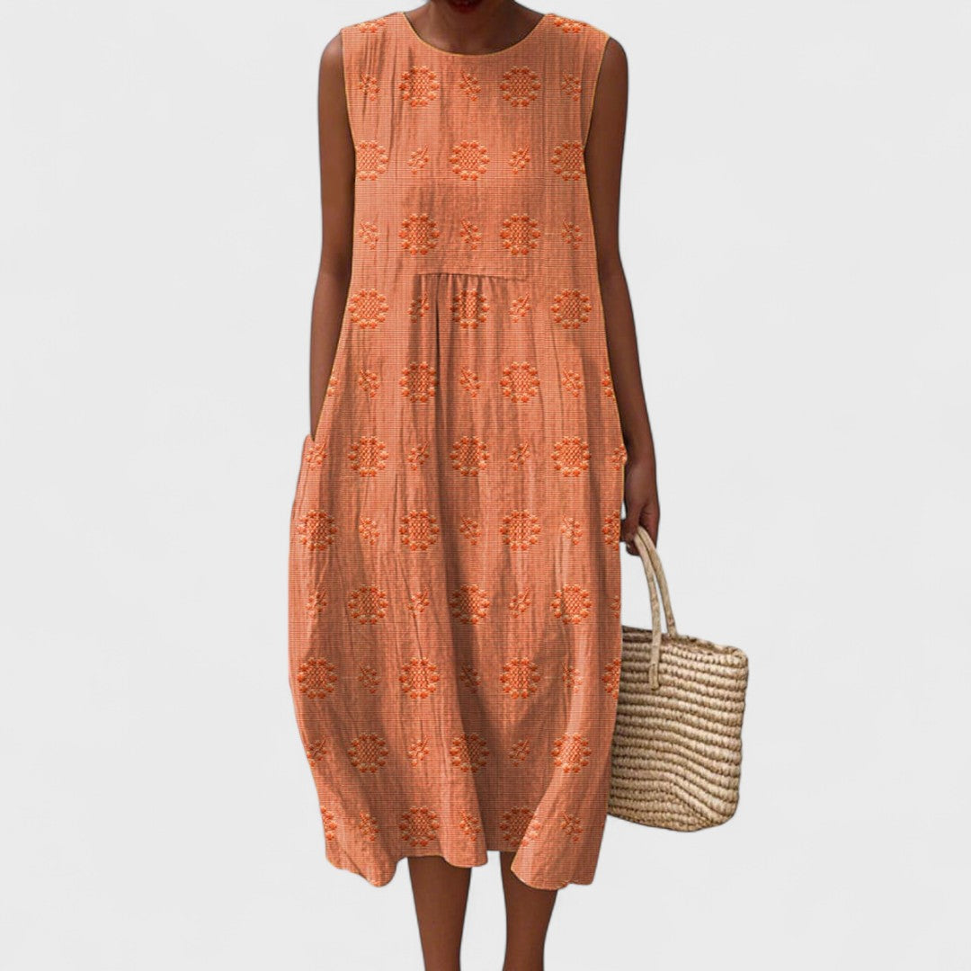 Aikaterini – Abito Casual Chic con Tasche