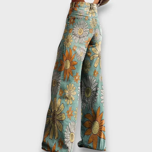 Tavira – Jeans dichiarativi con motivo selvaggio
