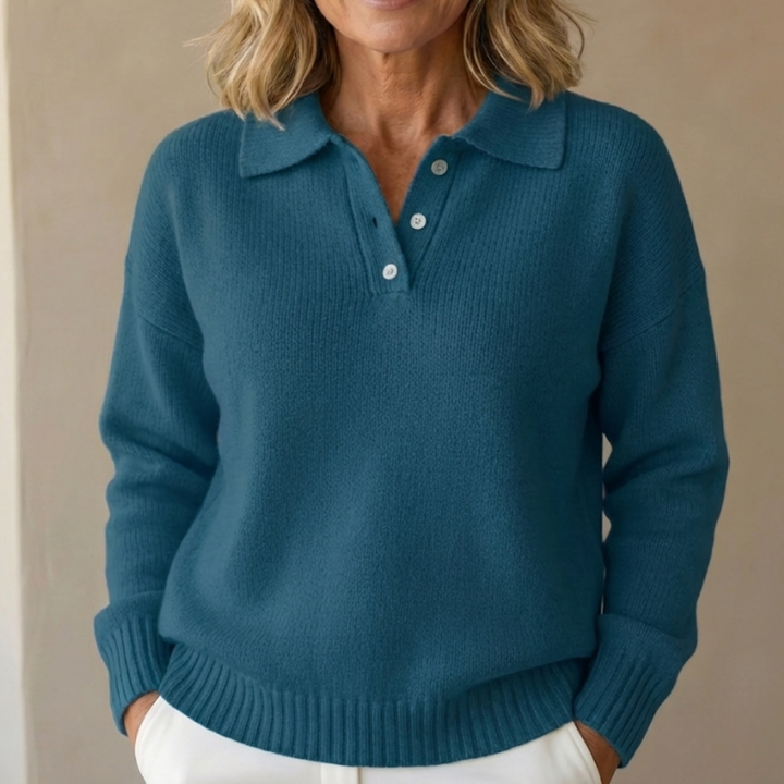 Elena | Cardigan Classico in Maglia Morbida