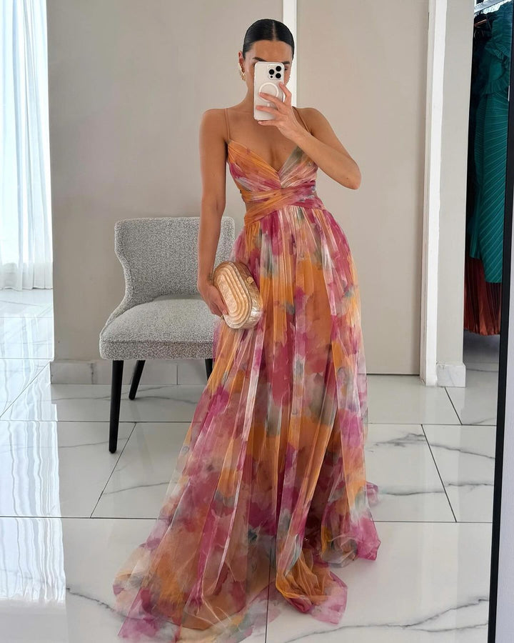 Ravelli | Abito lungo “Eleganza floreale” (EDIZIONE LIMITATA!)