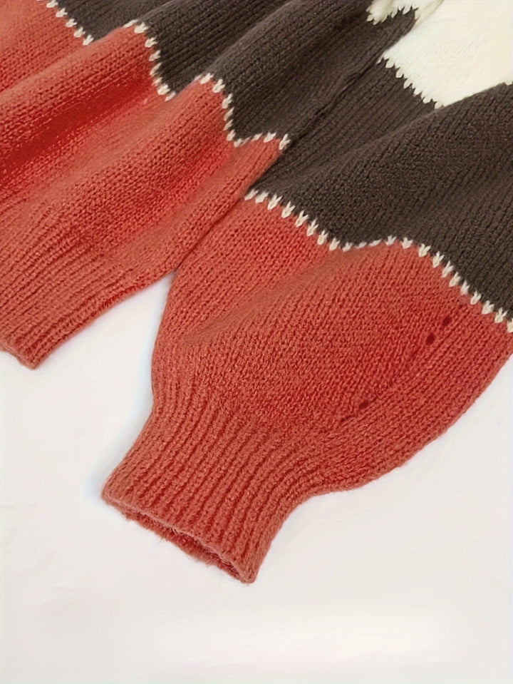 Livia - Maglione Color Block