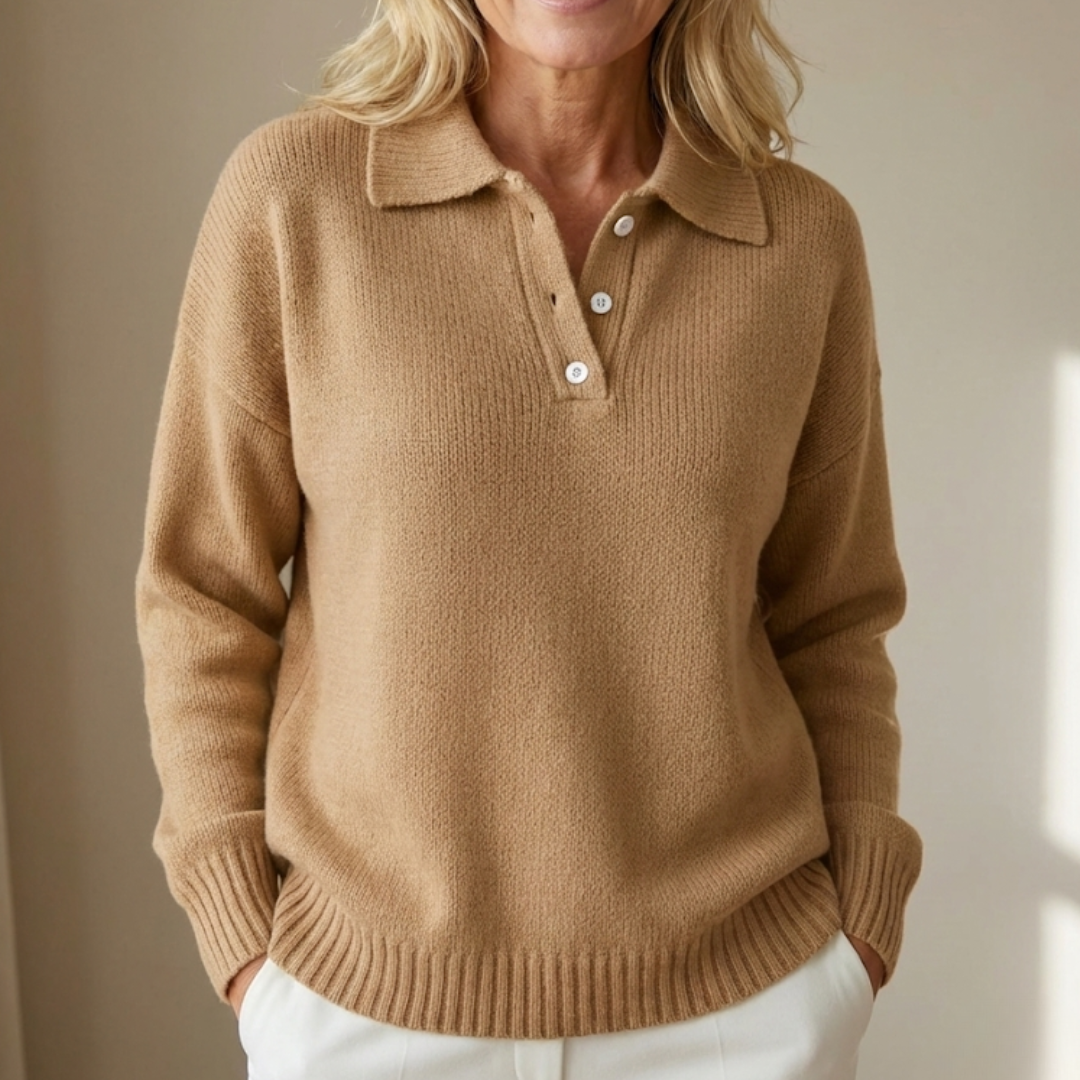 Elena | Cardigan Classico in Maglia Morbida