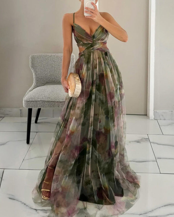 Ravelli | Abito lungo “Eleganza floreale” (EDIZIONE LIMITATA!)