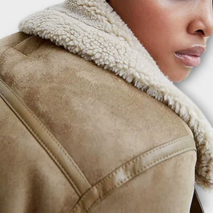 Giacca Aviator Aurora Shearling