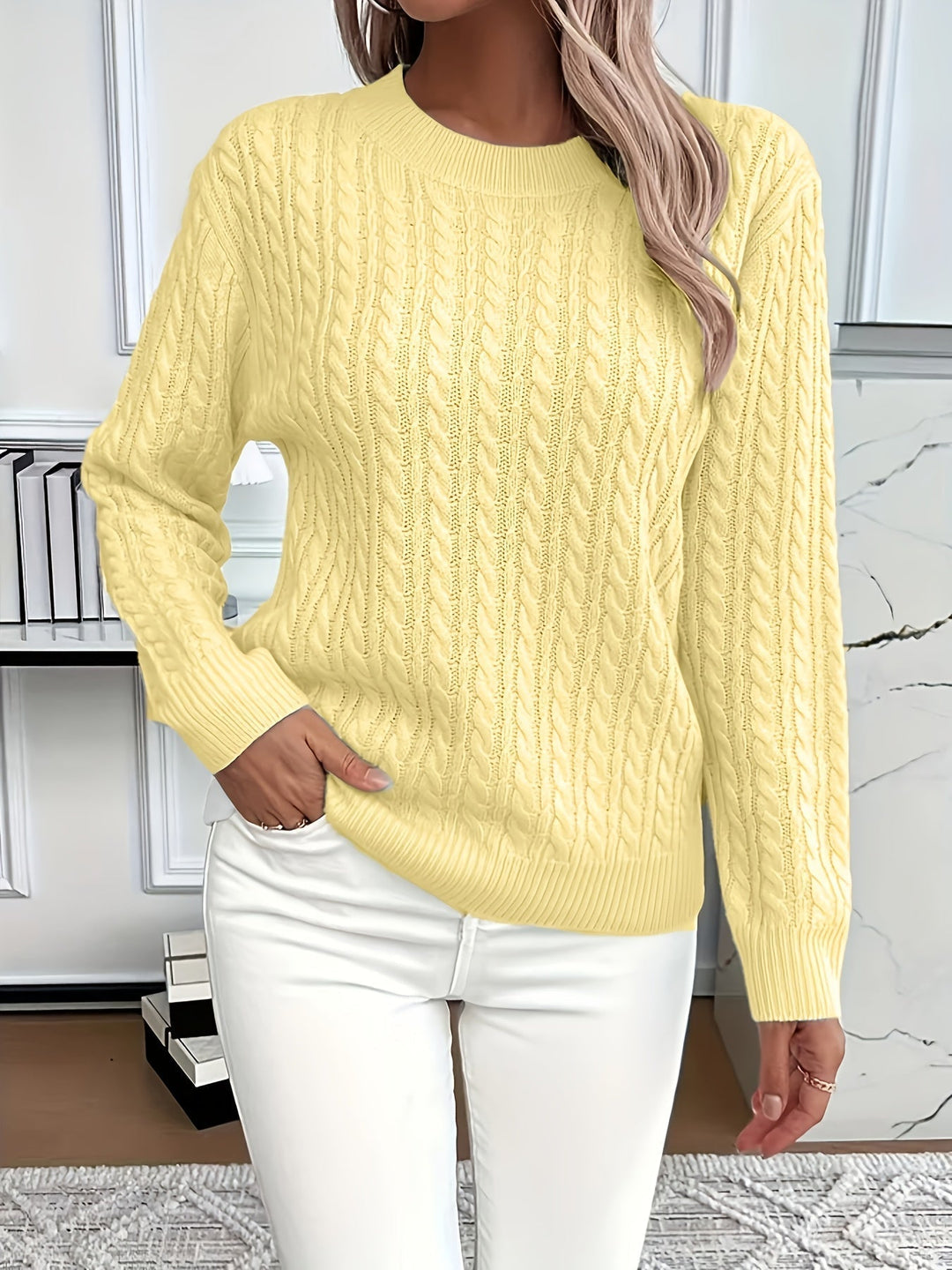 Bernila – Maglione a Treccia
