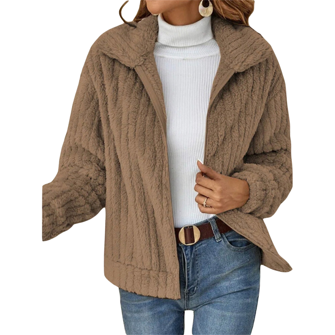 Isabella™ Giacca Comoda in Fleece Invernale