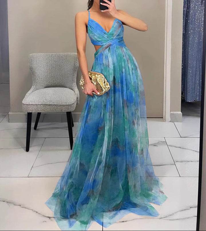 Ravelli | Abito lungo “Eleganza floreale” (EDIZIONE LIMITATA!)