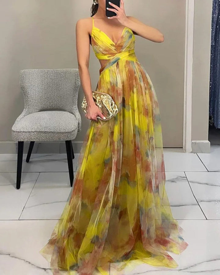 Ravelli | Abito lungo “Eleganza floreale” (EDIZIONE LIMITATA!)