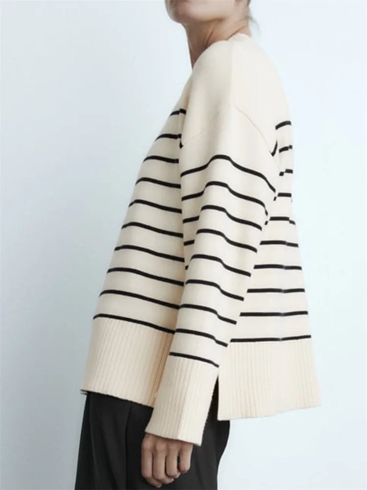 Louise - Maglione Striato Couture