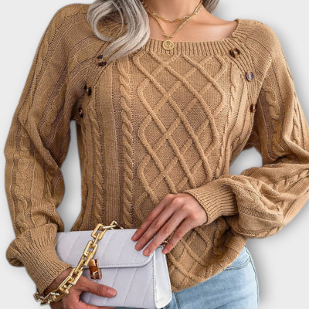 Malia - Maglione con bottoni