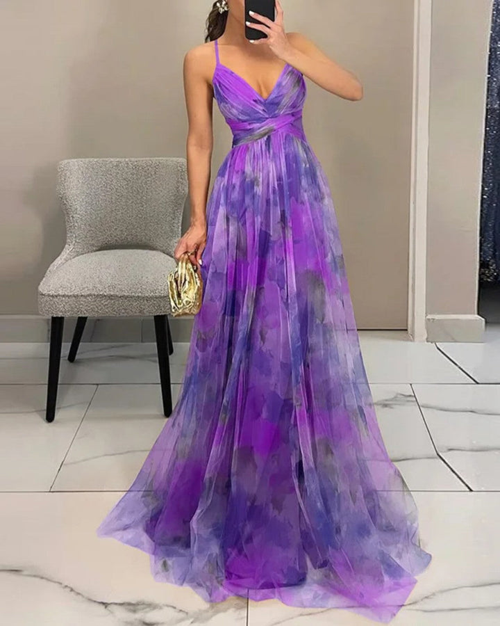 Ravelli | Abito lungo “Eleganza floreale” (EDIZIONE LIMITATA!)