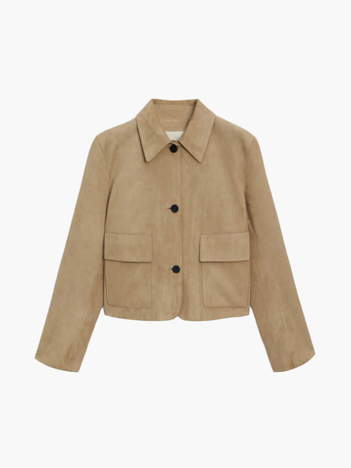 Giacca in Faux Suede Marissa