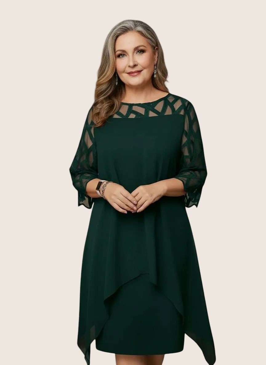 Elara | Abito midi elegante e comodo