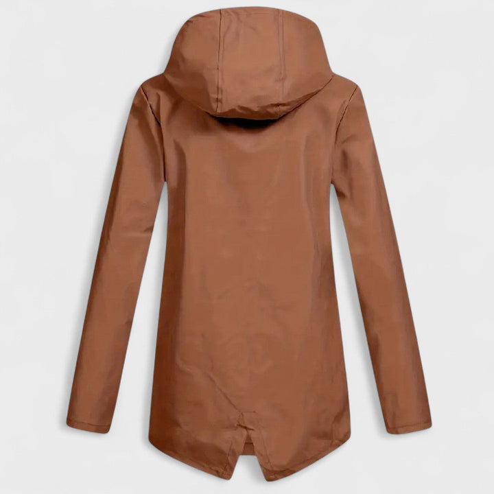 Astrid - Parka antipioggia foderato in pile