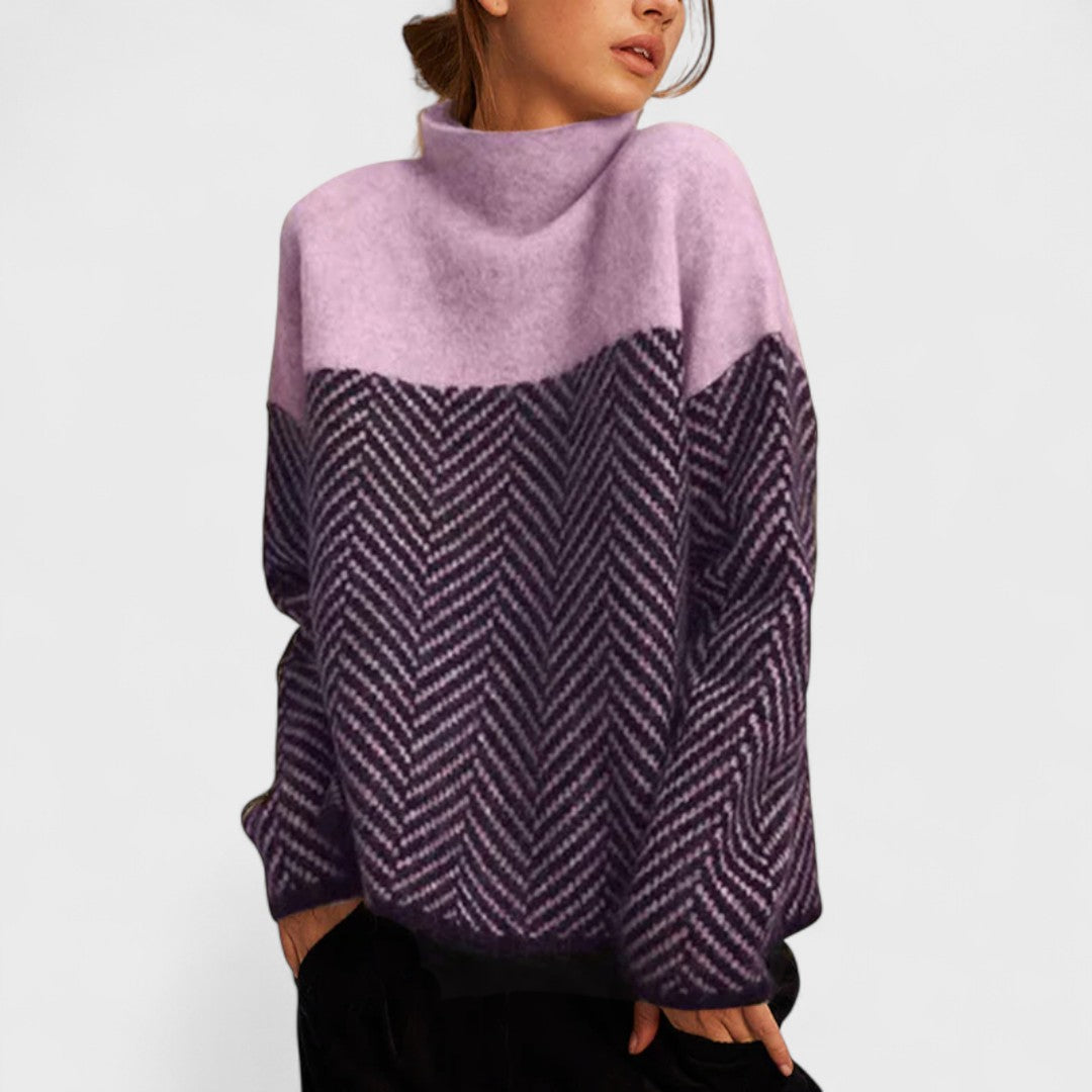 Adelie - Dolcevita premium in maglia pregiata